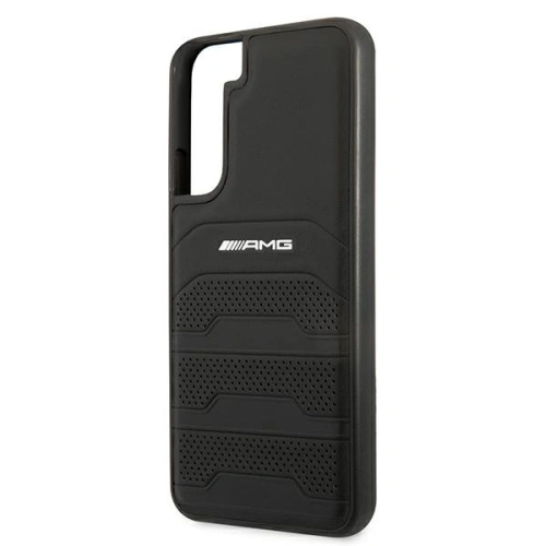 Kup Etui Mercedes AMG AMHCS22SGSEBK Samsung Galaxy S22 czarny/black hardcase Leather Debossed Lines - MRS042BLK - {ean13} - Sklep Home Screen