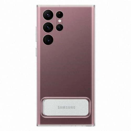 Kup Etui Samsung Galaxy S22 Ultra EF-JS908CT Transparent Clear Standing Cover - SMG557CL - {ean13} - Sklep Home Screen