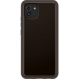 Kup Etui Samsung Galaxy A03 EF-QA036TB Clear Cover negru/black - SMG581BLK - {ean13} - Sklep Home Screen