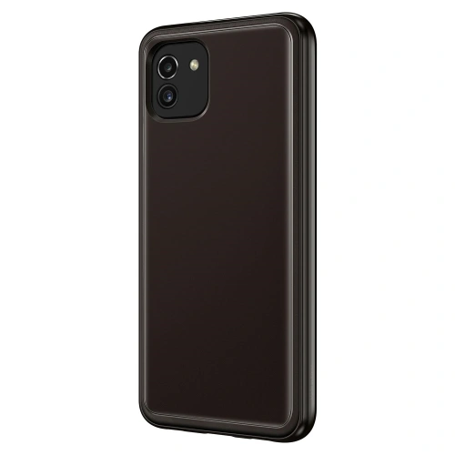 Buy Samsung Galaxy A03 EF-QA036TB Clear Cover black - SMG581BLK - {ean13} - Home Screen Store Europe
