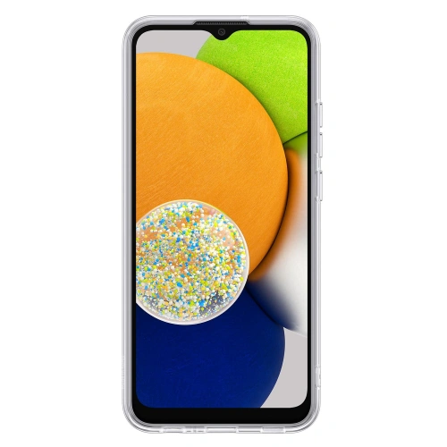 Kup Etui Samsung Galaxy A03 EF-QA036TT Clear Cover Transparent - SMG582CL - {ean13} - Sklep Home Screen