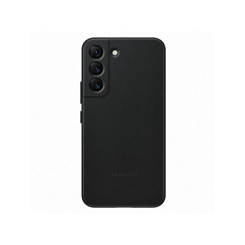 homescreen.pl - Etui Samsung Galaxy S22 EF-VS901LB czarny/black Leather Cover