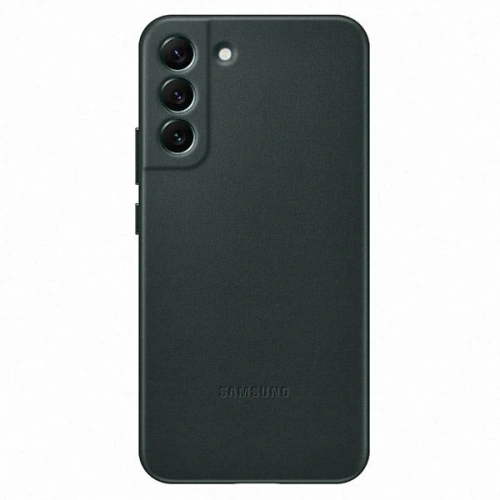 Buy Samsung Galaxy S22+ Plus EF-VS906LG green Leather Cover - SMG597GRN - {ean13} - Home Screen Store Europe
