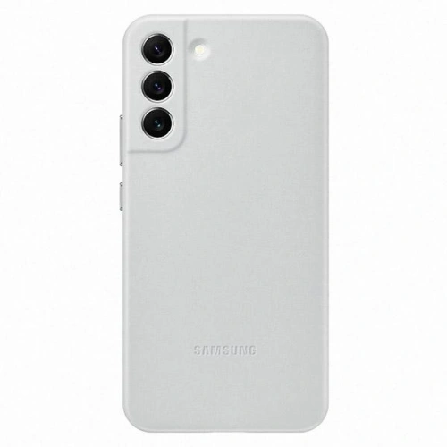 Kup Etui Samsung Galaxy S22+ Plus EF-VS906LJ gri deschis/Light gray Leather Cover - SMG598GRY - {ean13} - Sklep Home Screen
