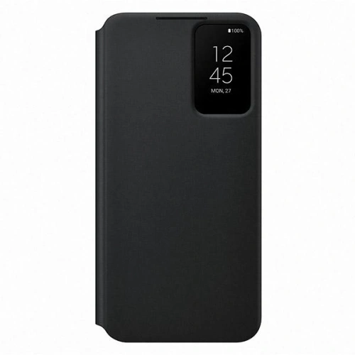 Kup Etui Samsung Galaxy S22+ Plus EF-ZS906CB negru/black Clear View Cover - SMG605BLK - {ean13} - Sklep Home Screen
