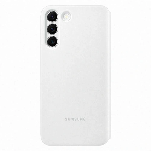Kup Etui Samsung Galaxy S22+ Plus EF-ZS906CW bílý/white Clear View Cover - SMG606WHT - {ean13} - Sklep Home Screen