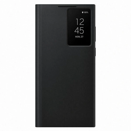 Kup Case Samsung Galaxy S22 Ultra EF-ZS908CB schwarz/black Clear View Cover - SMG607BLK - {ean13} - Sklep Home Screen