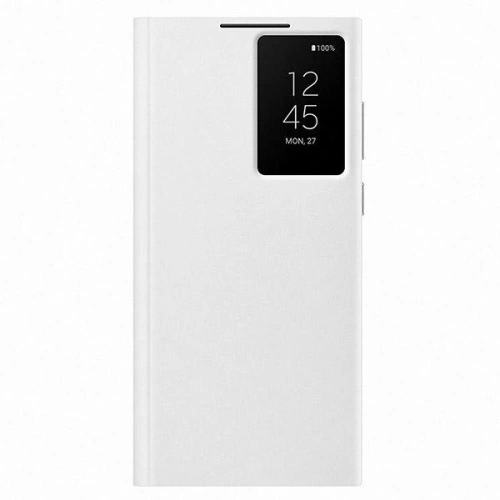 Kup Case Samsung Galaxy S22 Ultra EF-ZS908CW weiß/white Clear View Cover - SMG609WHT - {ean13} - Sklep Home Screen