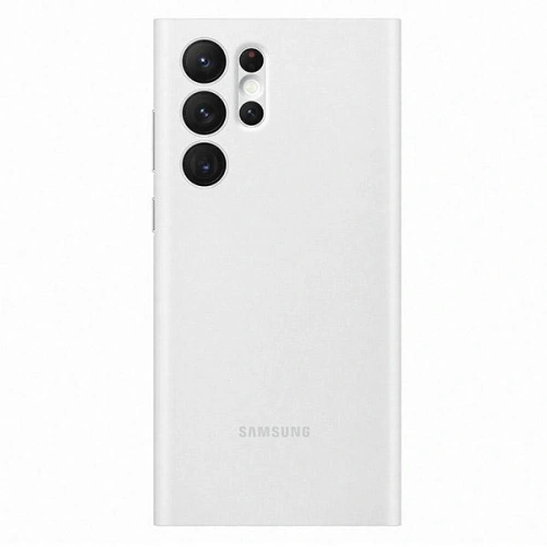 Kup Case Samsung Galaxy S22 Ultra EF-ZS908CW weiß/white Clear View Cover - SMG609WHT - {ean13} - Sklep Home Screen