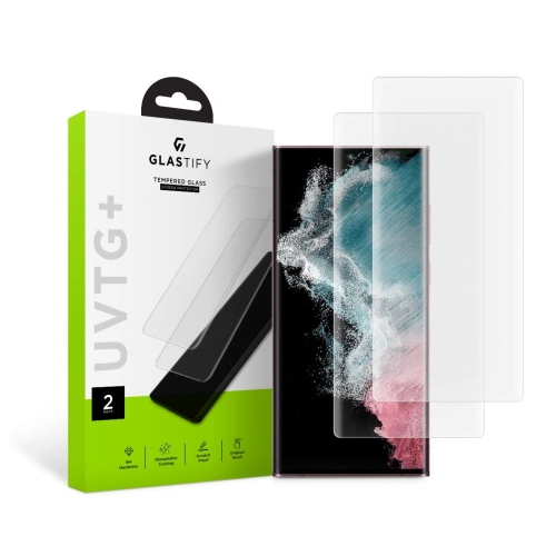 Kup Szkło hartowane Glastify UVTG+ Samsung Galaxy S22 Ultra [2 PACK] - GST008 - {ean13} - Sklep Home Screen