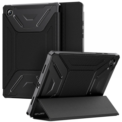 Kup Etui Infiland Rugged Folio Samsung Galaxy Tab A8 10.5 Negru - INF024BLK - {ean13} - Sklep Home Screen