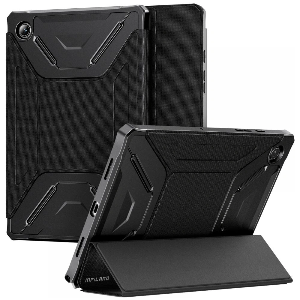 Etui Infiland Rugged Folio Samsung Galaxy Tab A8 10.5 Black