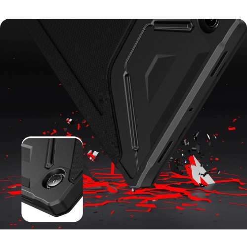 Kup Etui Infiland Rugged Folio Samsung Galaxy Tab A8 10.5 Negru - INF024BLK - {ean13} - Sklep Home Screen