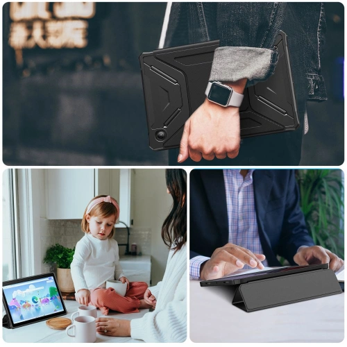 Kup Etui Infiland Rugged Folio Samsung Galaxy Tab A8 10.5 Negru - INF024BLK - {ean13} - Sklep Home Screen