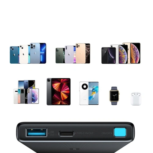 Kup Induktiv geladenes Powerbank Joyroom JR-W010 Magnetisches MagSafe Power Bank 10000mah Schwarz - JYR079BLK - {ean13} - Sklep Home Screen