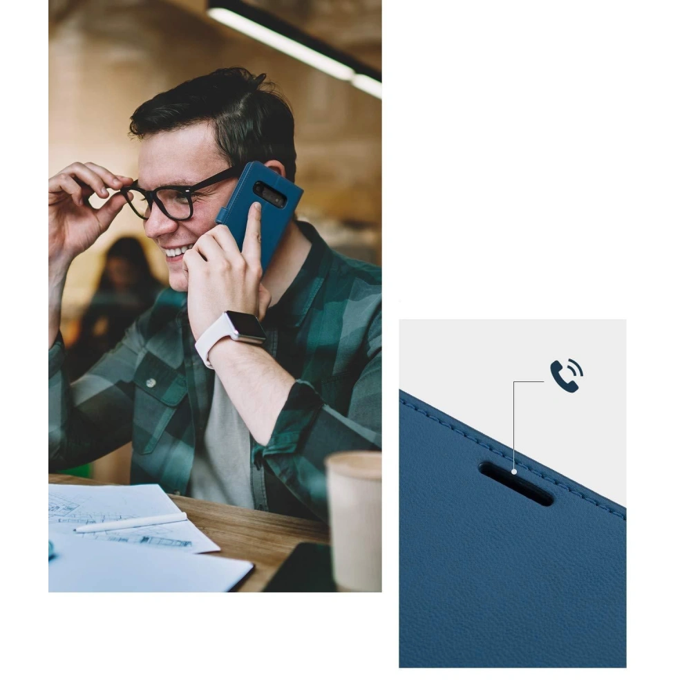 Kup Etui Ringke Wallet Samsung Galaxy S10 Plus Navy & Brown w najlepszej cenie w Home Screen