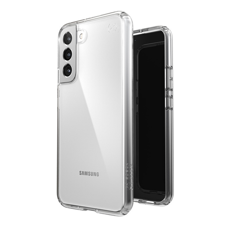 homescreen.pl - Etui Speck Presidio Perfect-Clear MICROBAN Samsung Galaxy S22+ Plus (Clear)