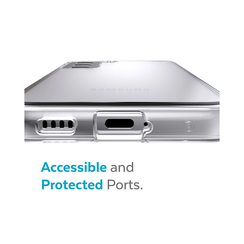 homescreen.pl - Etui Speck Presidio Perfect-Clear MICROBAN Samsung Galaxy S22 (Clear)