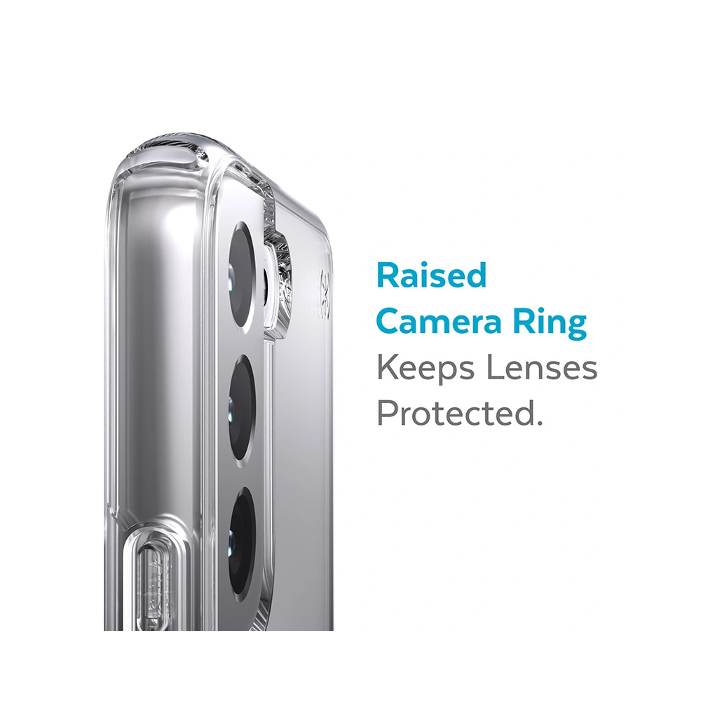 homescreen.pl - Etui Speck Presidio Perfect-Clear MICROBAN Samsung Galaxy S22 (Clear)