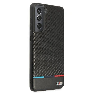 Kup Etui BMW BMHCS21FEPUCARTCBK Samsung Galaxy S21 FE black/czarny Carbon - BMW281BLK - {ean13} - Sklep Home Screen