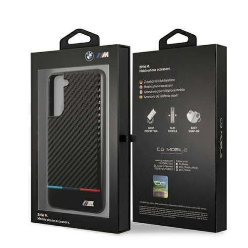 Kup Etui BMW BMHCS21FEPUCARTCBK Samsung Galaxy S21 FE černý/černý Carbon - BMW281BLK - {ean13} - Sklep Home Screen