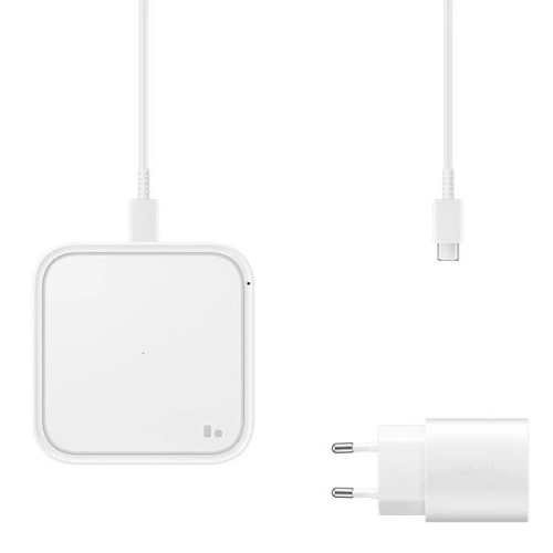Kup Induktive Ladegerät Samsung EP-P2400TW Fast Charger 15W + Netzladegerät weiß/white - SMG613WHT - {ean13} - Sklep Home Screen