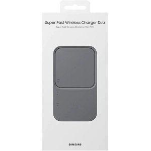 Ładowarka indukcyjna Samsung EP-P5400BB ciemno szary/dark gray Duo