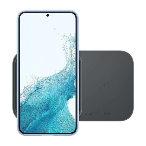 Kup Încărcător inductiv Samsung EP-P5400TB + încărcător de rețea gri închis/dark gray Duo - SMG616GRY - {ean13} - Sklep Home Screen