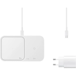 Kup Ładowarka indukcyjna Samsung EP-P5400TW + ładowarka sieciowa biały/white Duo - SMG617WHT - {ean13} - Sklep Home Screen