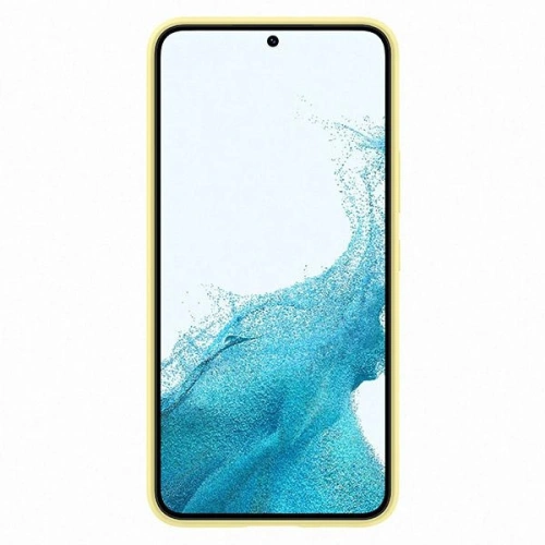 Kup Etui Samsung Galaxy S22 EF-PS901TY żółty/yellow Silicone Cover - SMG618YEL - {ean13} - Sklep Home Screen