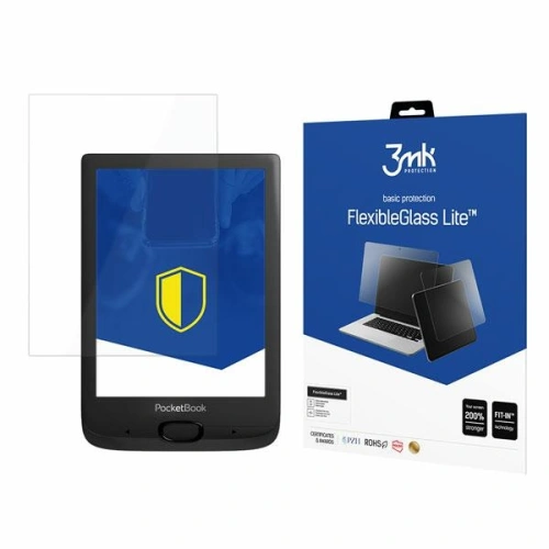 Kup Szkło hybrydowe 3MK FlexibleGlass Lite PocketBook Basic Lux 3 - 3MK2483 - {ean13} - Sklep Home Screen