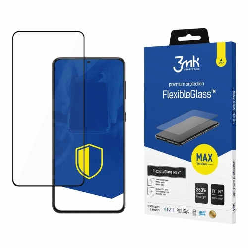 Buy 3MK FlexibleGlass Max Samsung Galaxy S22+ Plus black - 3MK2488BLK - {ean13} - Home Screen Store Europe