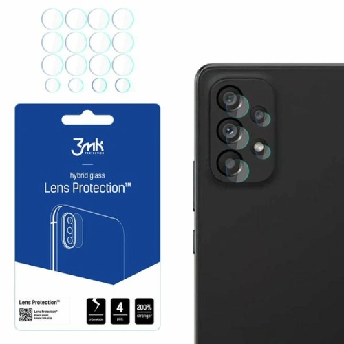 Kup Szkło hybrydowe na obiektyw aparatu 3MK Lens Protection Samsung Galaxy A53 5G [4 PACK] - 3MK2512 - {ean13} - Sklep Home Screen