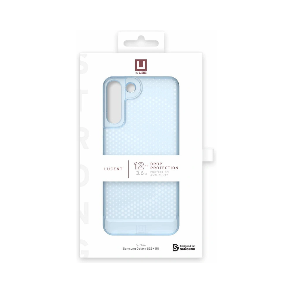 homescreen.pl - Etui UAG Urban Armor Gear Lucent [U] Samsung Galaxy S22+ Plus (cerulean)