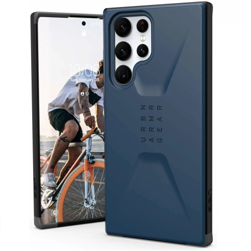Kup Etui UAG Urban Armor Gear Civilian Samsung Galaxy S22 Ultra (albastră) - UAG916BLU - {ean13} - Sklep Home Screen