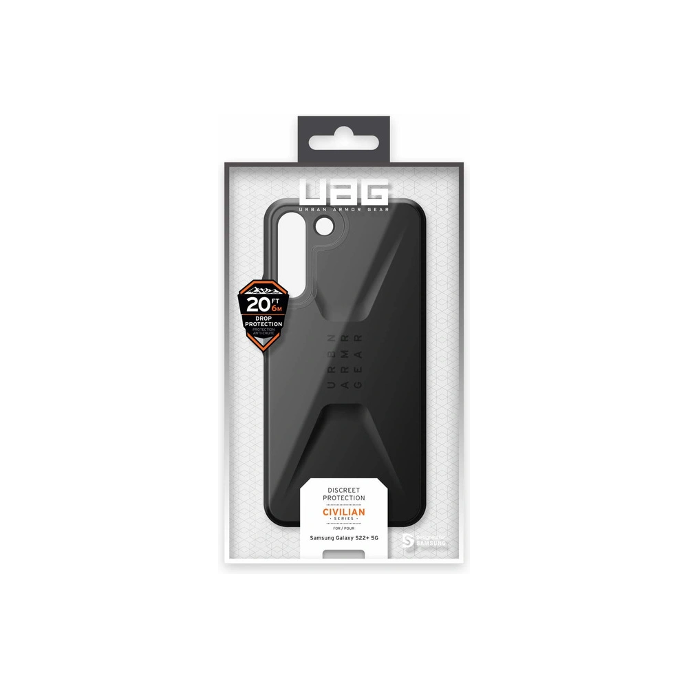 homescreen.pl - Etui UAG Urban Armor Gear Civilian Samsung Galaxy S22+ Plus (czarna)