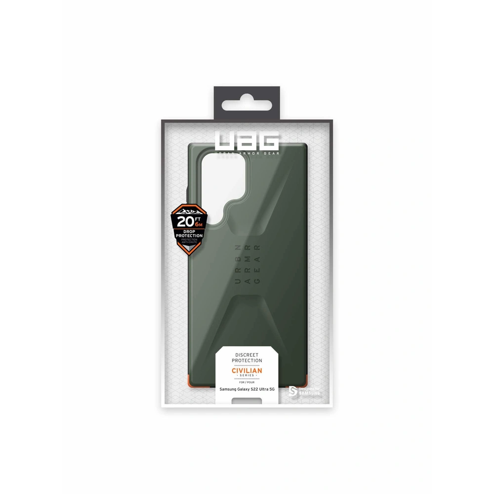 homescreen.pl - Etui UAG Urban Armor Gear Civilian Samsung Galaxy S22 Ultra (zielona)