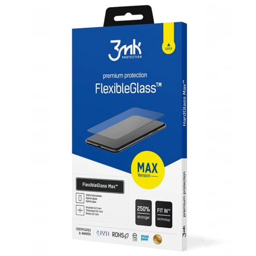 Kup Hibrid üveg 3MK FlexibleGlass Max Samsung Galaxy S22 fekete - 3MK2487BLK - {ean13} - Sklep Home Screen