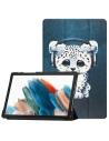 Case Tech-Protect Smartcase Samsung Galaxy Tab A8 10.5 Traurige Katze