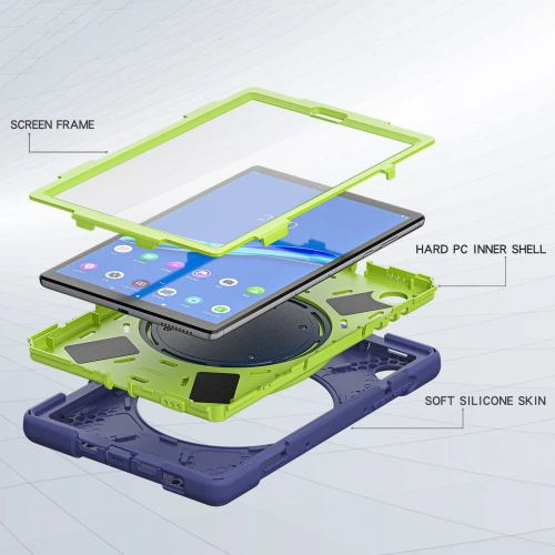 Kup Etui Tech-Protect X-armor Lenovo Tab M10 10.1 2nd Gen Navy/Lime - THP848NAVLIM - {ean13} - Sklep Home Screen