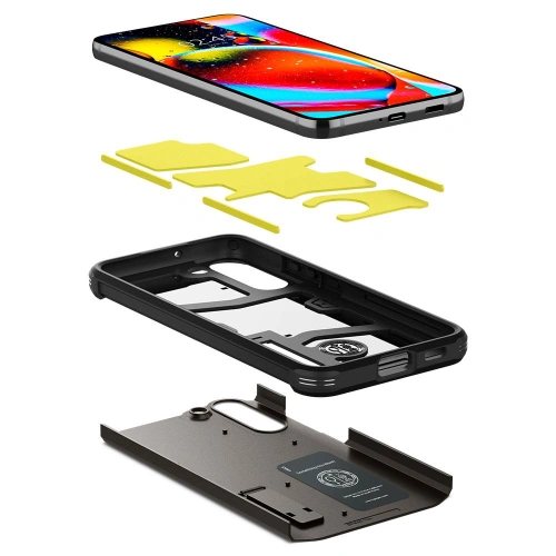 Kup Case Spigen Tough Armor Samsung Galaxy S22+ Plus Gunmetal - SPN2119GNM - {ean13} - Sklep Home Screen