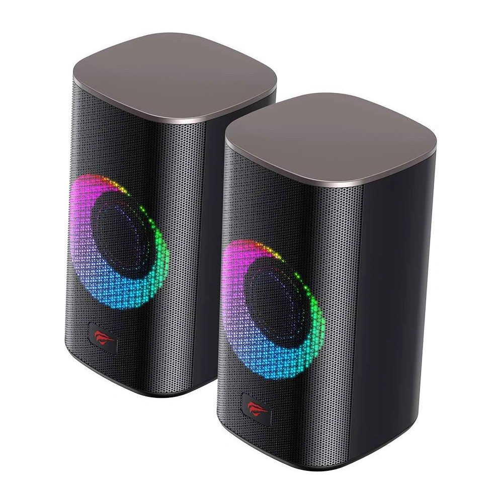 Głośniki komputerowe 2.0 Havit SK212 Bluetooth RGB