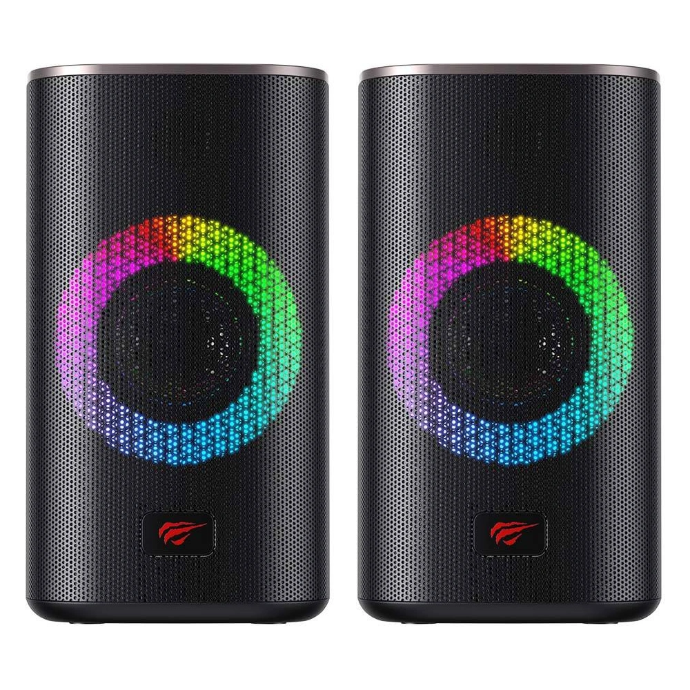 Głośniki komputerowe 2.0 Havit SK212 Bluetooth RGB