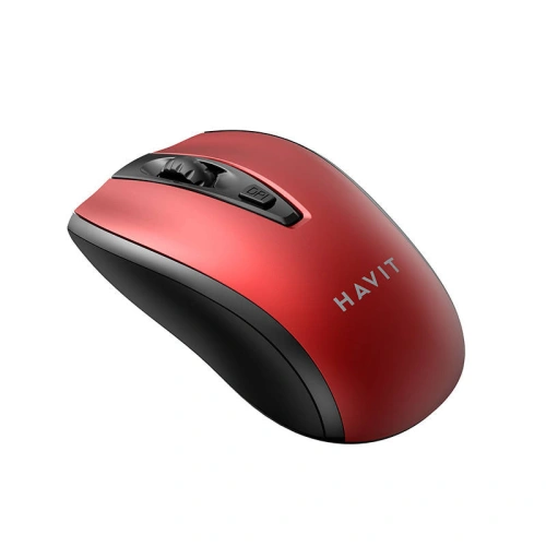 Kup Mouse wireless universale Havit MS858GT (negru-roșu) - HVT139BLKRED - {ean13} - Sklep Home Screen