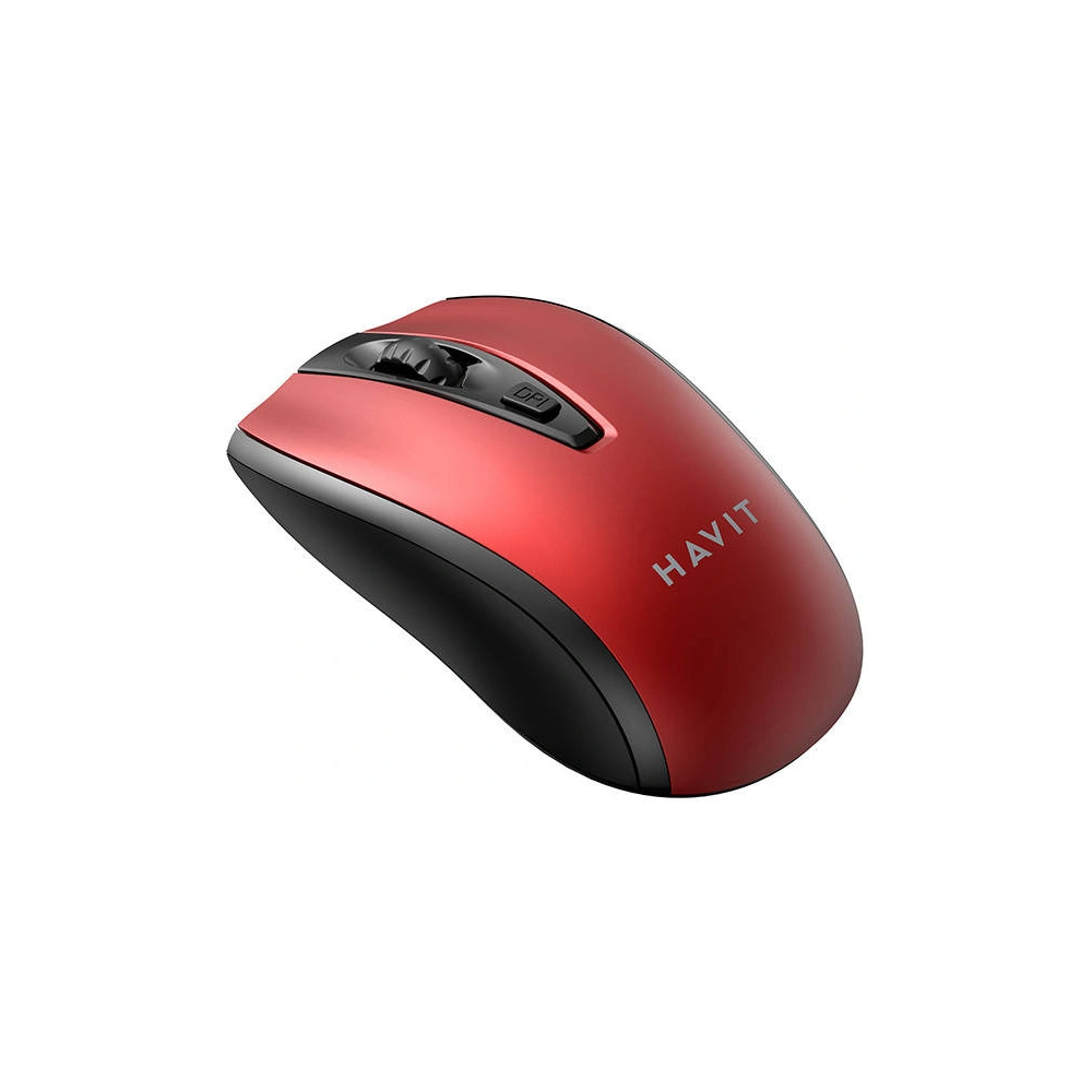 Bezprzewodowa mysz uniwersalna Havit MS858GT (czarno-czerwona)