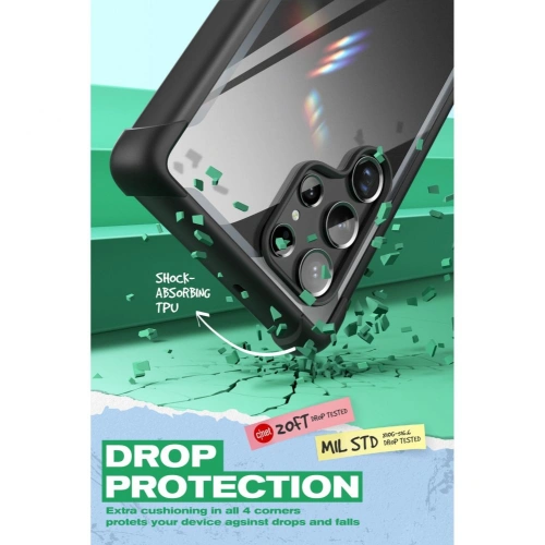 Kup Etui Supcase IBLSN Ares Samsung Galaxy S22 Ultra Fekete - SPC233BLK - {ean13} - Sklep Home Screen