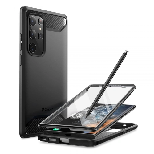 Kup Case Supcase Clayco Xenon Samsung Galaxy S22 Ultra Schwarz - SPC236BLK - {ean13} - Sklep Home Screen