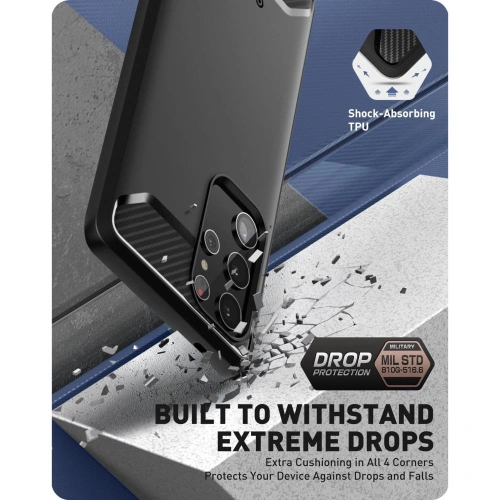 Kup Case Supcase Clayco Xenon Samsung Galaxy S22 Ultra Schwarz - SPC236BLK - {ean13} - Sklep Home Screen