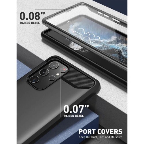 Kup Case Supcase Clayco Xenon Samsung Galaxy S22 Ultra Schwarz - SPC236BLK - {ean13} - Sklep Home Screen