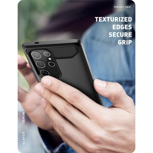 Kup Case Supcase Clayco Xenon Samsung Galaxy S22 Ultra Schwarz - SPC236BLK - {ean13} - Sklep Home Screen
